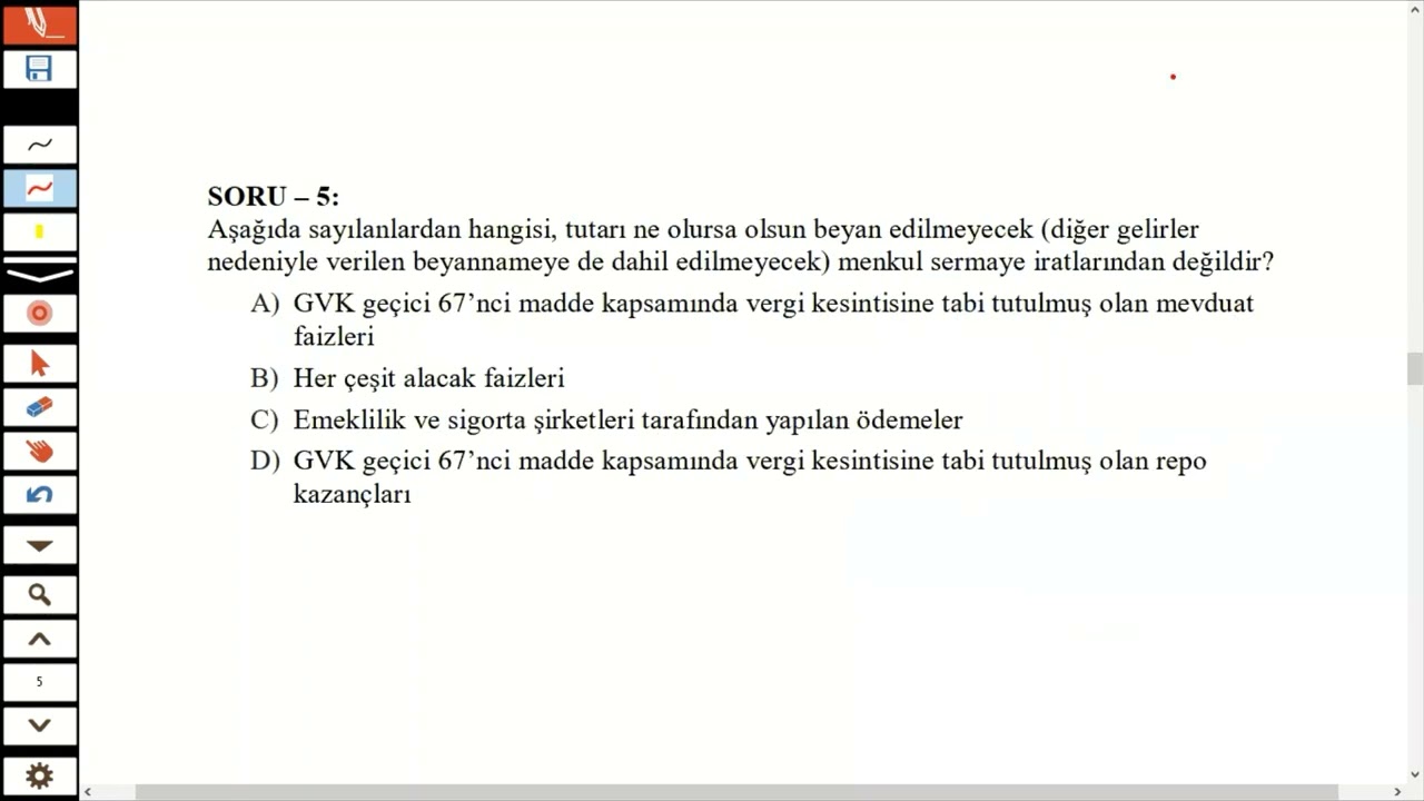 16.MENKUL SERMAYE İRADI - Hüseyin Çukurtepe