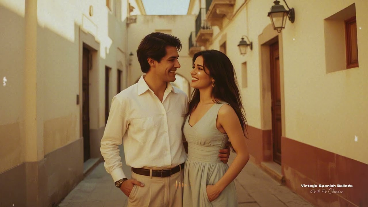 Vintage Spanish Love Songs from the 1960s and 1970s | Happy Romance Old Cinema Atmosphere