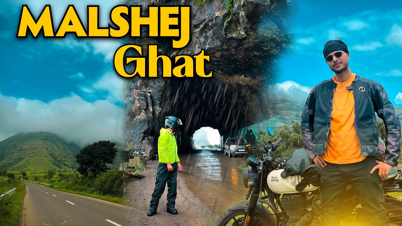 MOST SCENIC ROAD OF MAHARASHTRA 🔥 PUNE TO MALSHEJ GHAT RIDE 