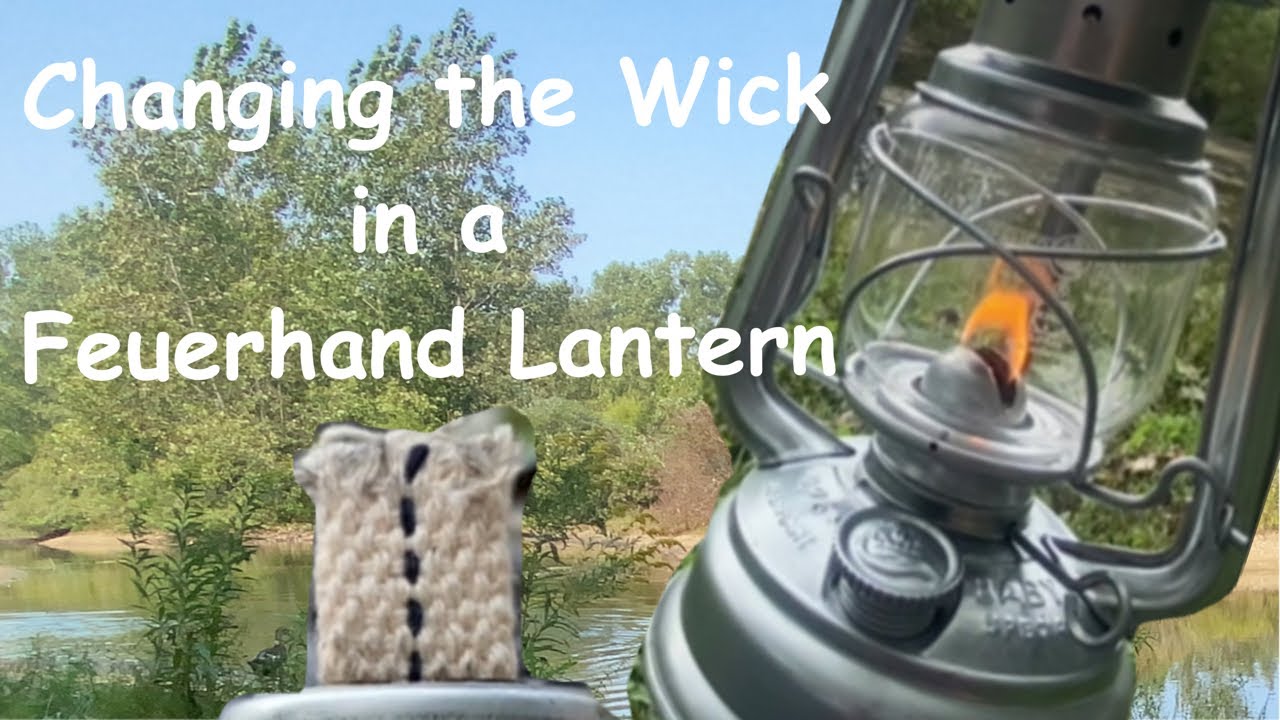 Changing the Wick in a Feuerhand Baby 276 Lantern!!