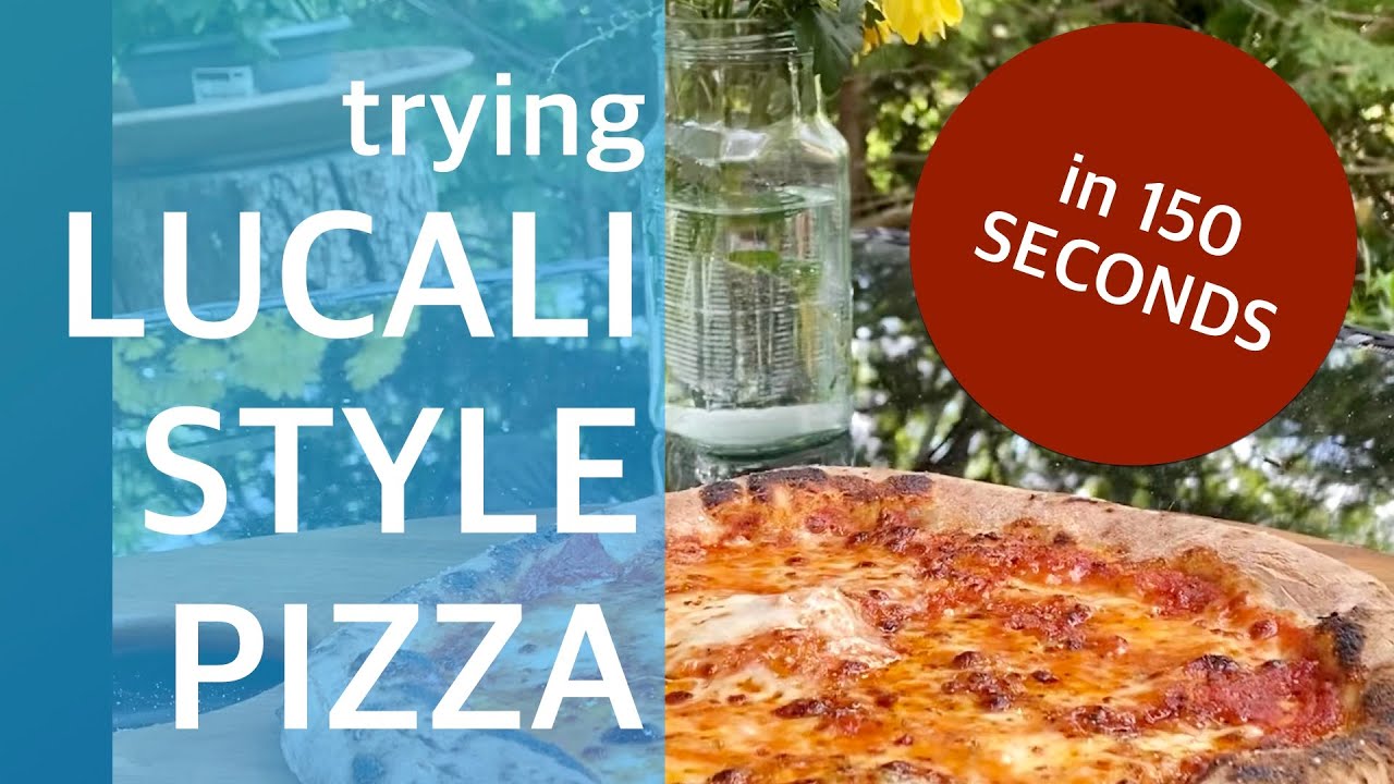 Trying Lucali style Pizza in Ooni Pro with Biscotto Saputo in 150 seconds