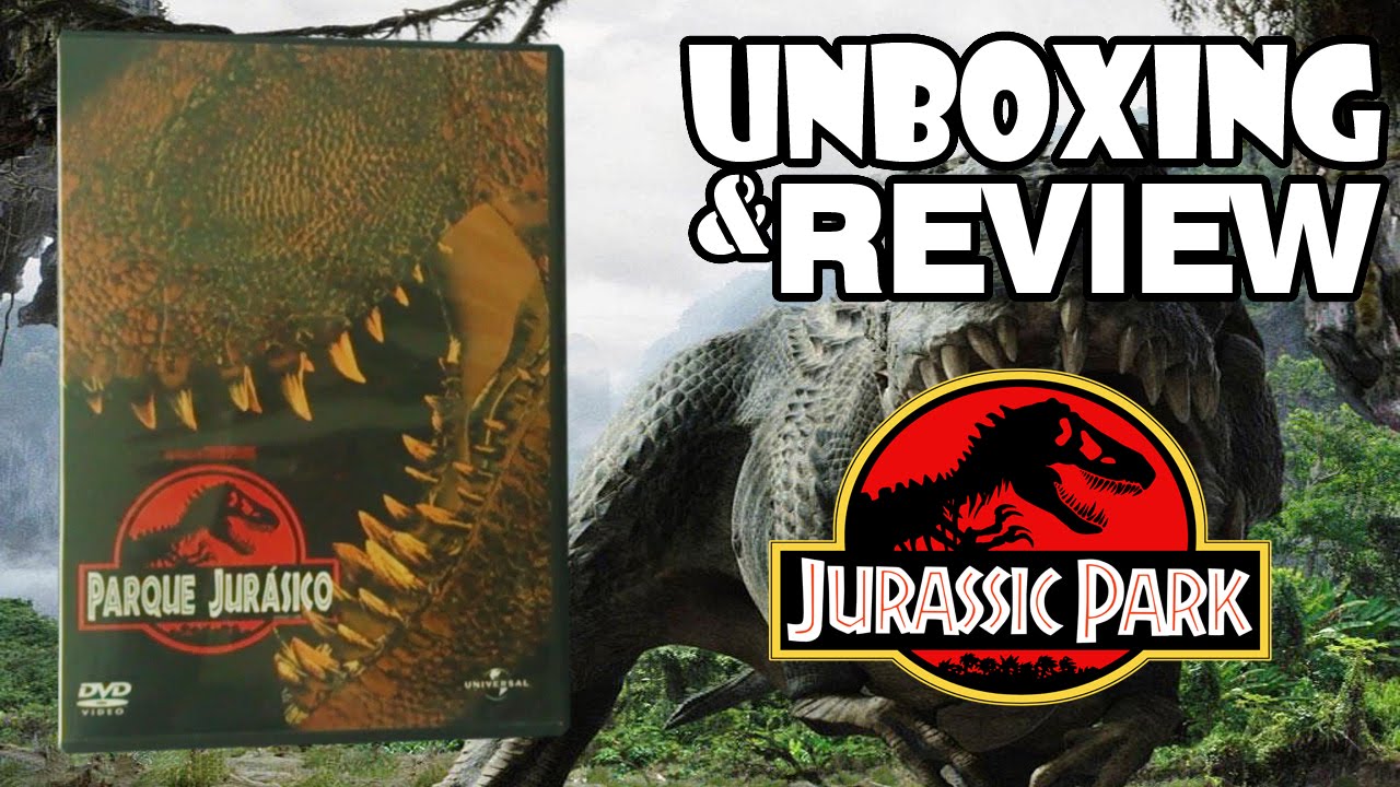 UNBOXING & DVD MENU REVIEW | Parque Jurásico (Jurassic Park) DVD