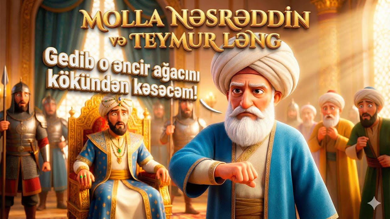 Molla Nəsrəddin - Əncir Ağacı Lətifəsi 😂 | Yeni Gülməli Videolar