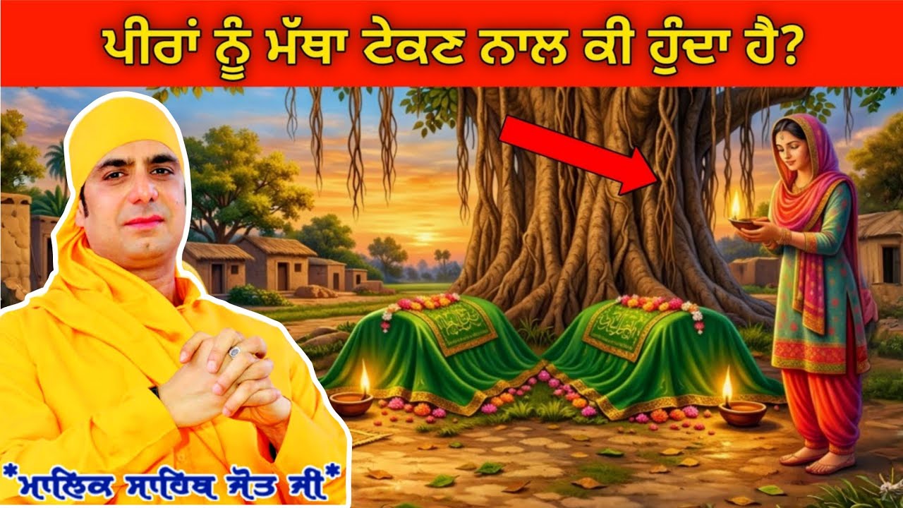 ਪੀਰਾਂ ਨੂੰ ਮੱਥਾ ਟੇਕਣ ਨਾਲ ਕੀ ਹੁੰਦਾ ਹੈ ? Satsang - Malik Sahib Jot Ji 🙏