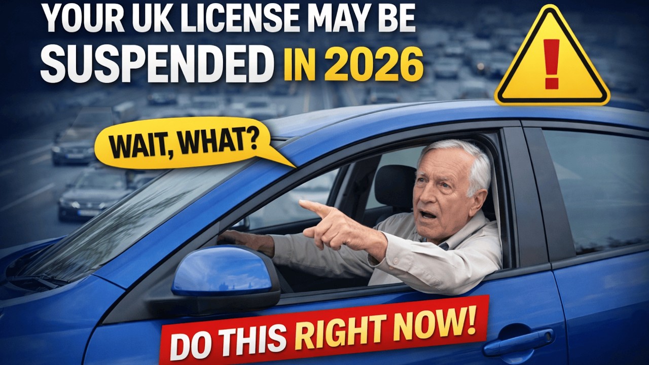 WARNING: Your UK Driving Licence Could Be Suspended in 2026 If You Don&rsquo;t Do This