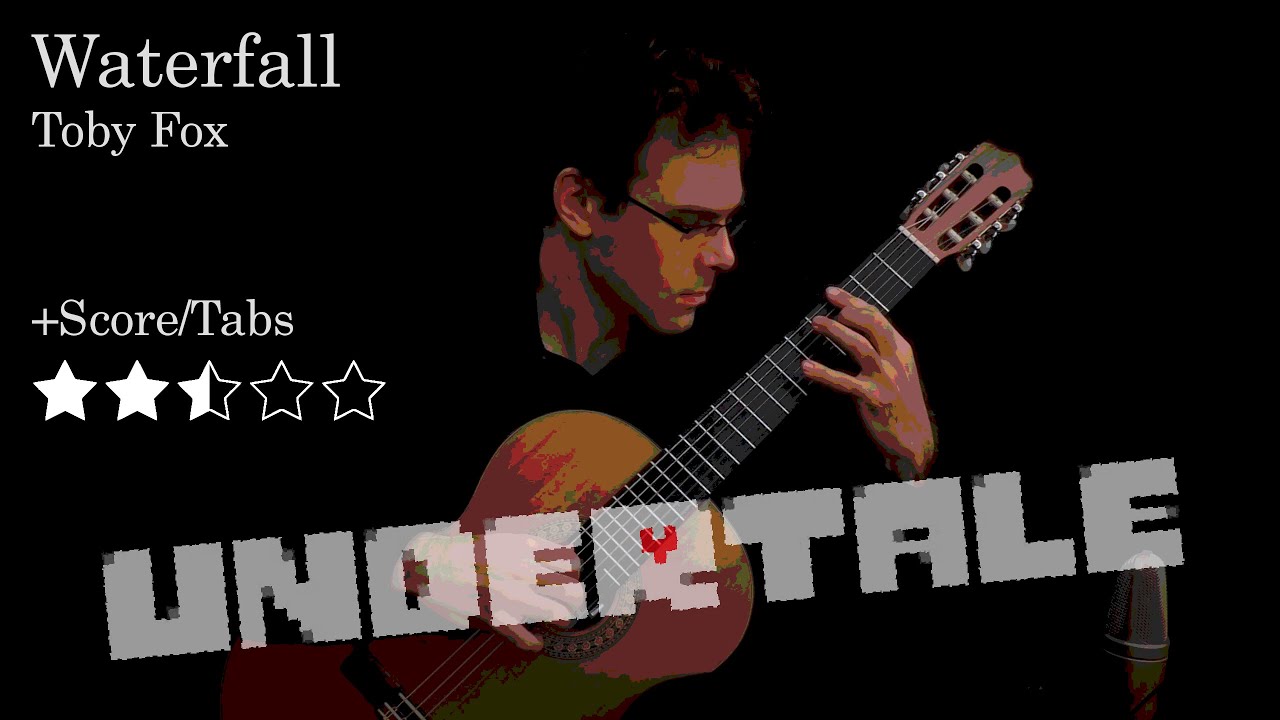 Waterfall - Undertale OST | Guitar Cover - free Score/Tabs