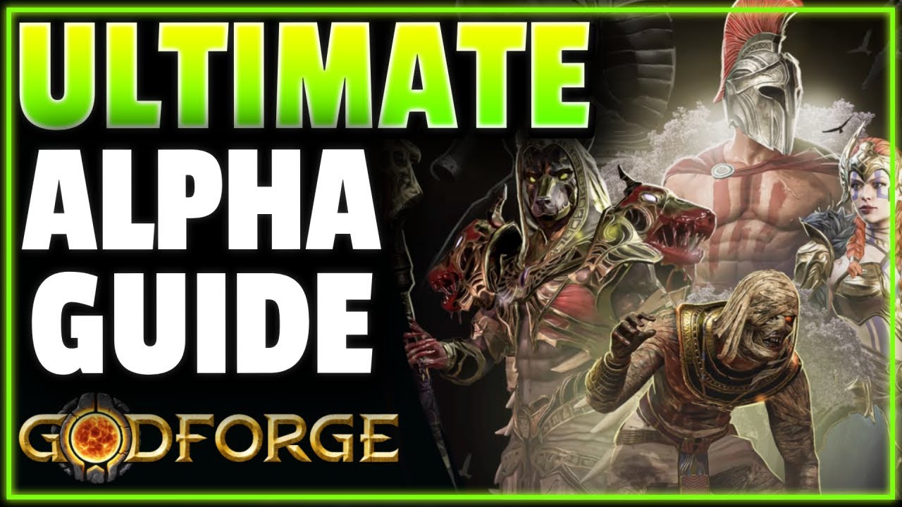 🚨 EVERYTHING You Need To Know About Alpha 🚨 ULTIMATE BEGINNER'S GUIDE For Godforge Alpha
