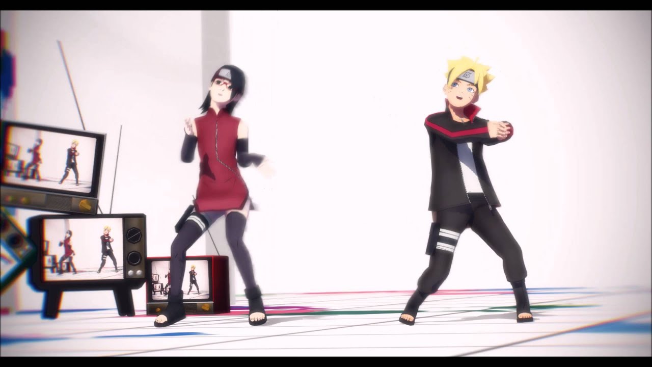 [MMD NARUTO] Rosetta Boruto and Sarada