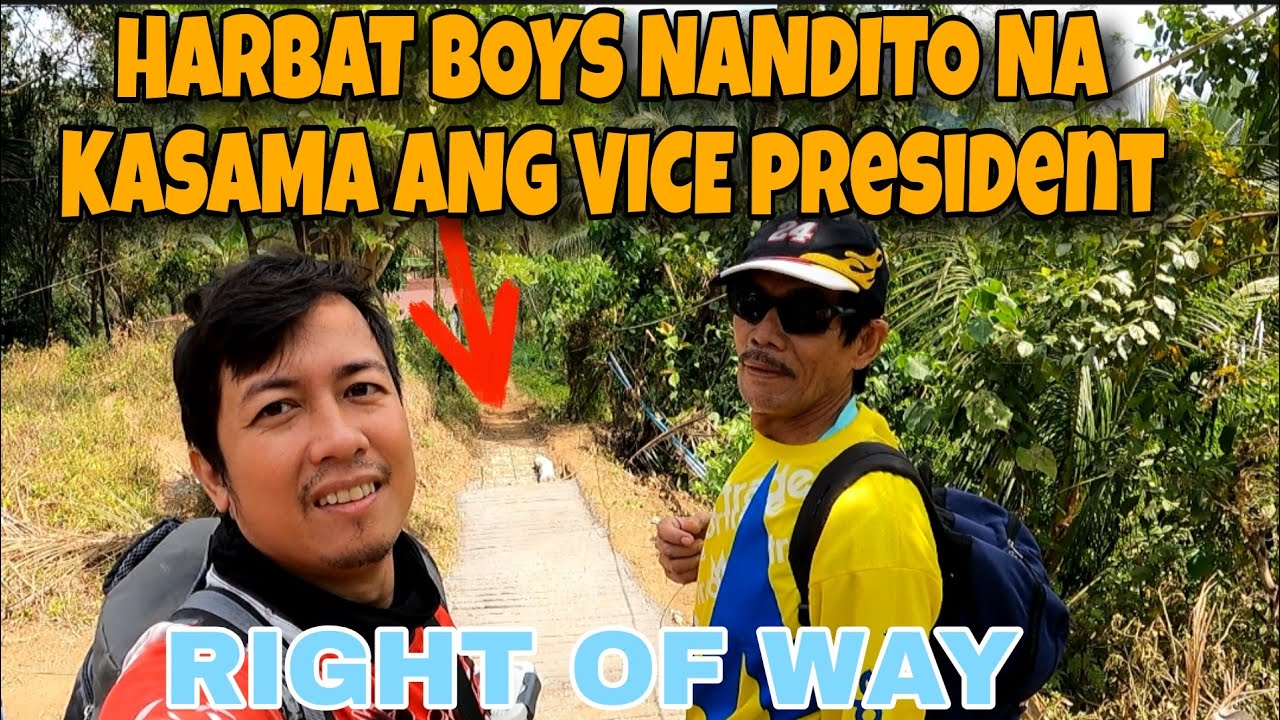 ANG PAG BABALIK SA CAMPANALIG KASAMA SI TATAY CHITO PARA TUMULONG SA RIGHT OF WAY 
