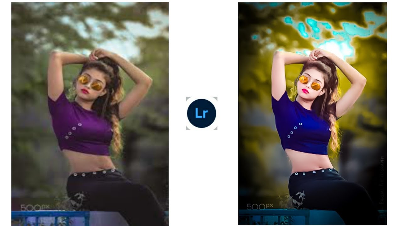 Lightroom Photo Editing Tutorial / Lightroom Background color Change / How To Lightroom Photo Edit.