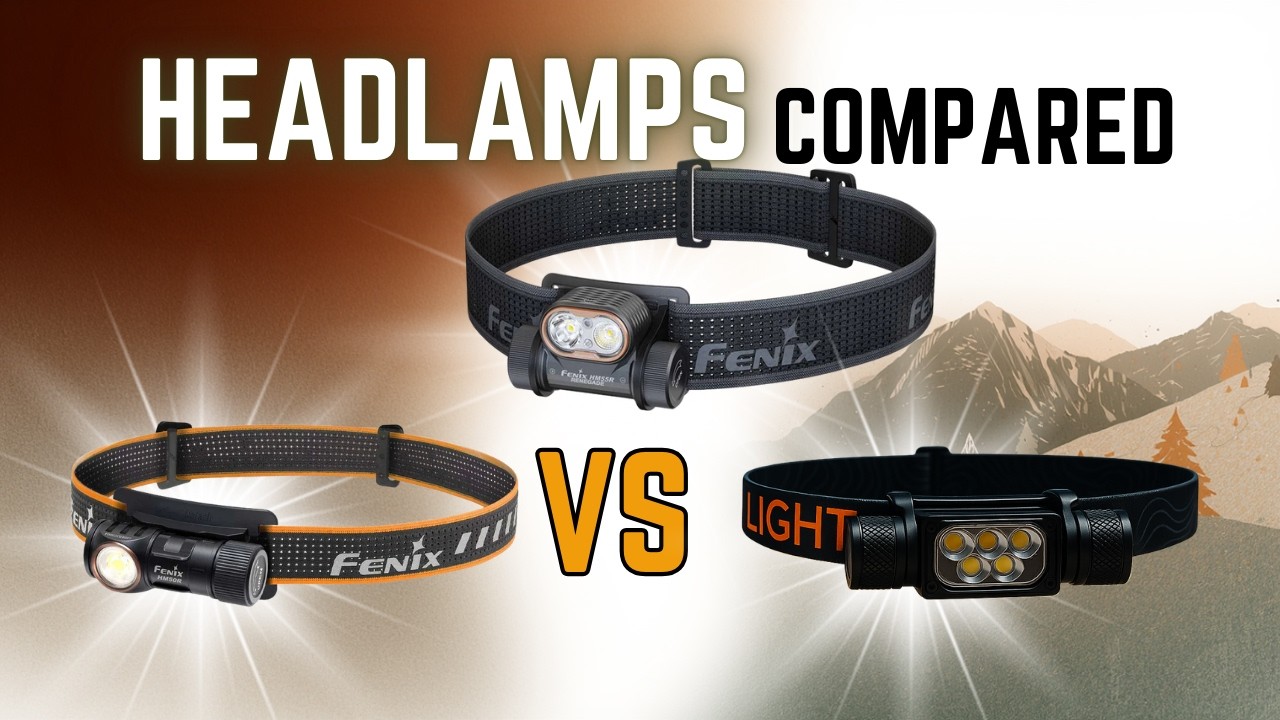Last Light Strike 1800 vs Fenix Renegade: Hunting Headlamp COMPARISON