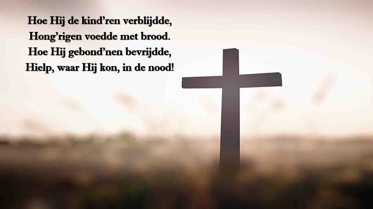 spreek mij van Jezus mijn Heiland Johannes de Heer 588)