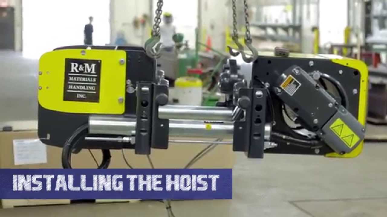 Installing the Hoist on a Top Running Overhead Bridge Crane
