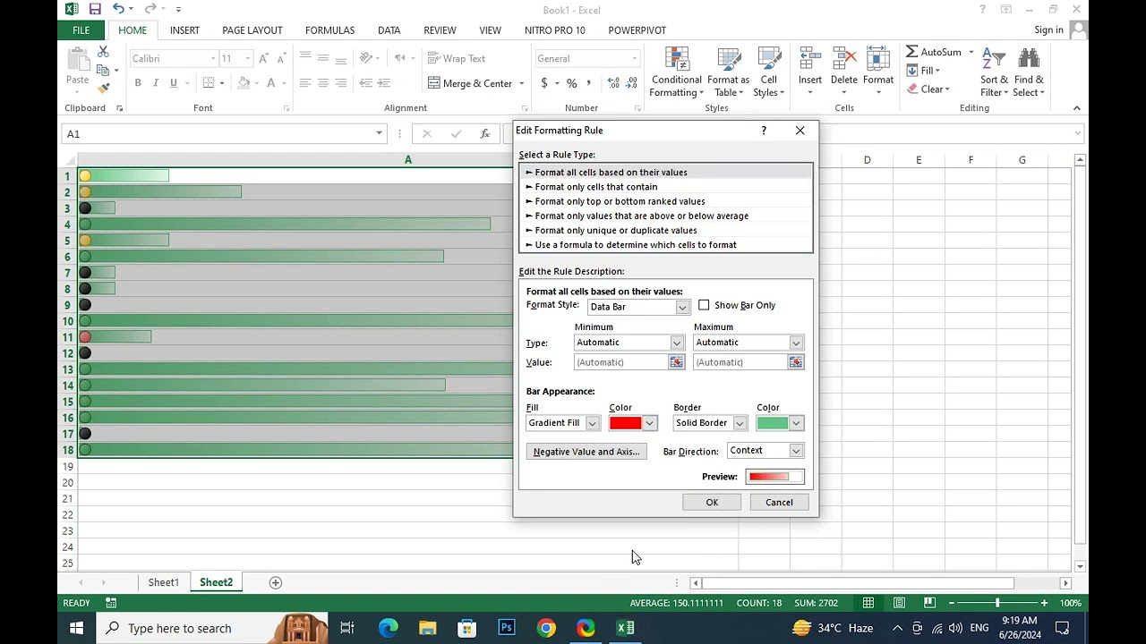 Data Validation in MS Excel