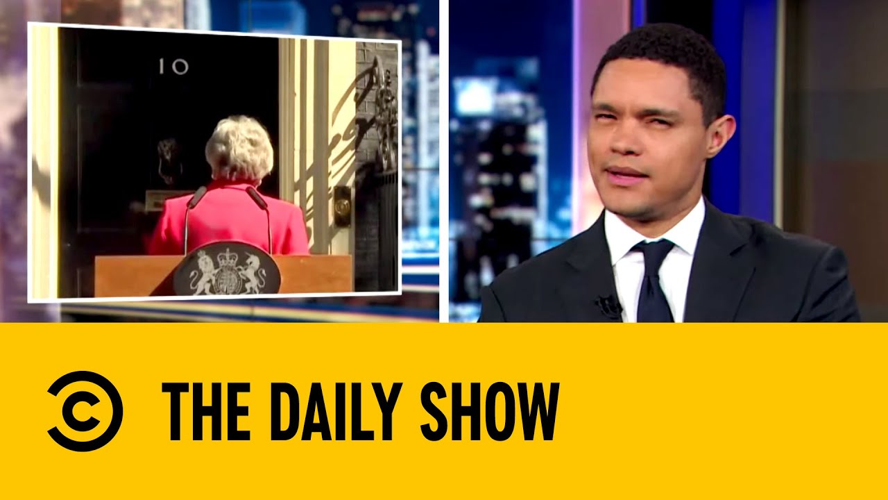 Theresa May’s Tearful Brexit Farewell | The Daily Show with Trevor Noah