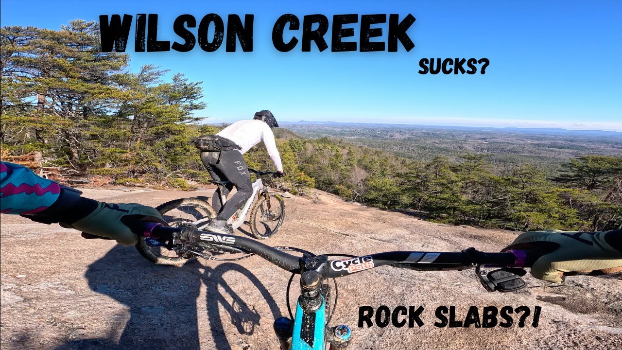 WILSON CREEK SUCKS!! JUMPING OVER A SINKHOLE??