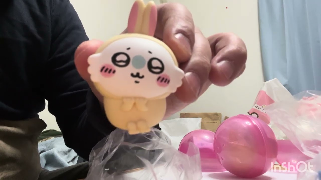 ちいかわお顔巾着＆ソフビフィギュア4を購入！