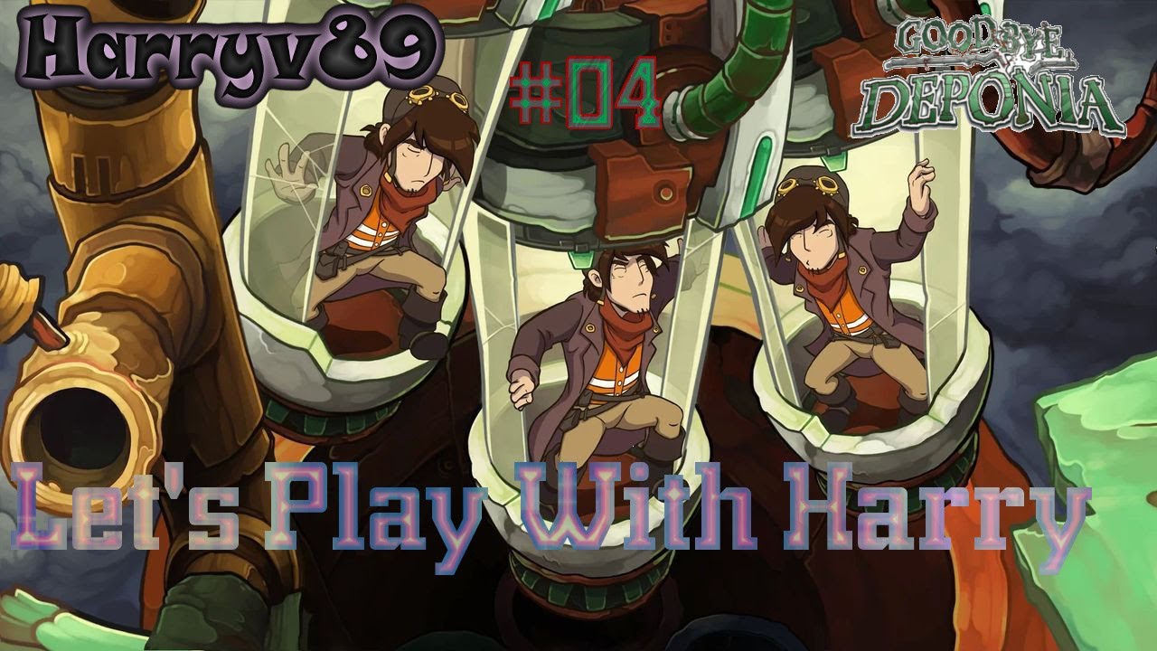 Goodbye Deponia PL - Łapiemy ptaka! - Lets Play #04 1/2