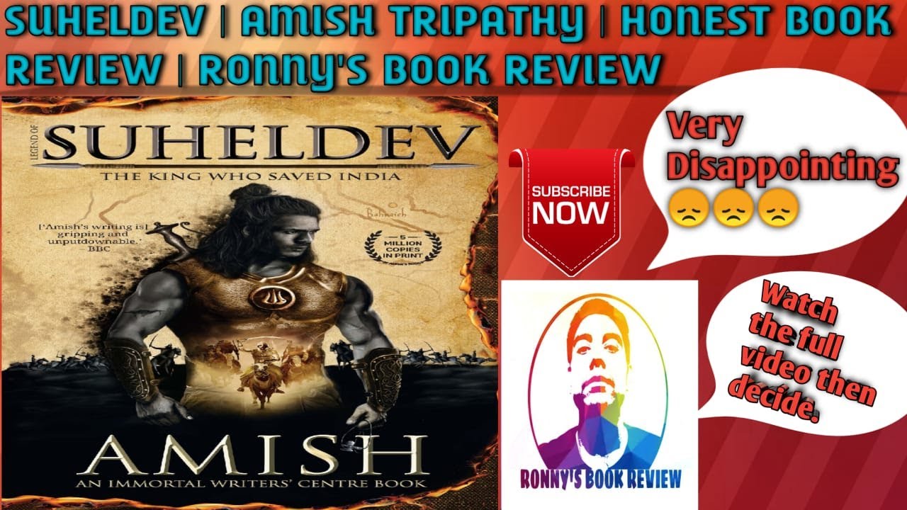 SUHELDEV - THE KING WHO SAVED INDIA | AMISH TRIPATHY | HONEST BOOK REVIEW | RONNY'S BOOK REVIEW