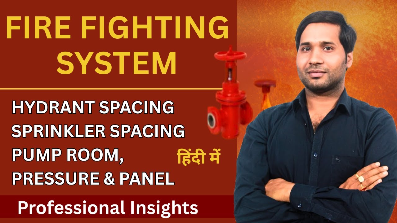Fire Fighting System | Hydrant & Sprinkler Distance | Pump Room, Pressure & Panel (NBC) | Mildcozy