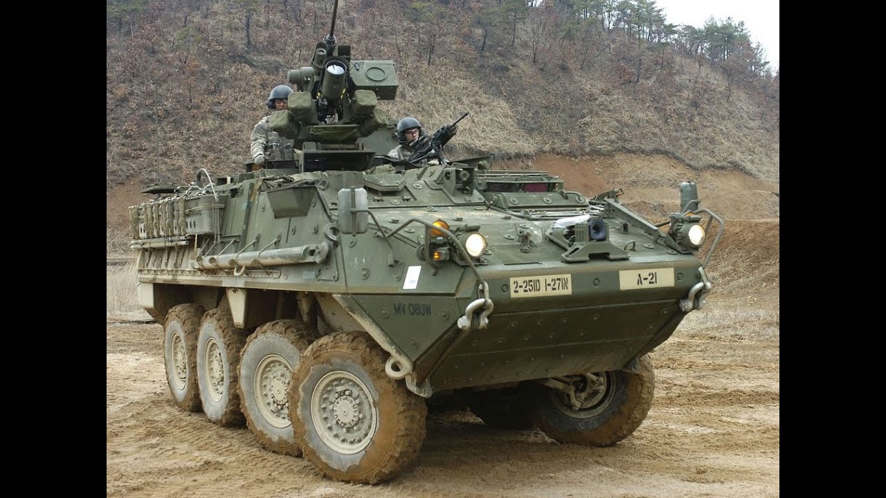 БТР Stryker и его применение.