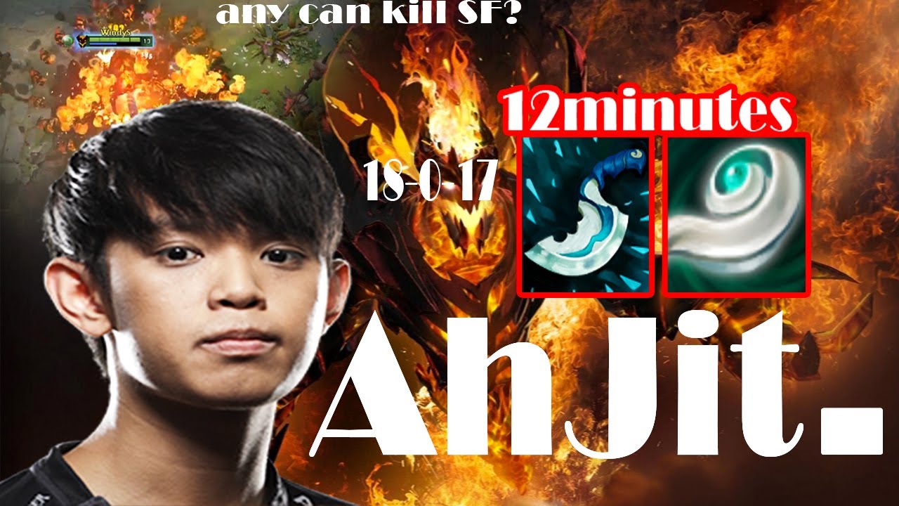 AhJit -  ShadowFiend (18-0)  lEpicPlay in immoTal Rank l lHighLightsl