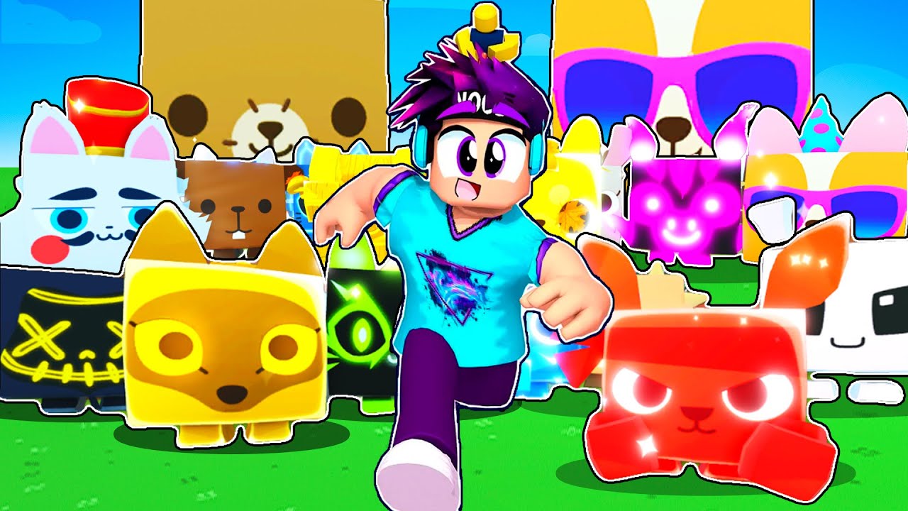 i Got ALL 20+ NEW Huge Pets in Pet Sim 99 Anniversary Update!