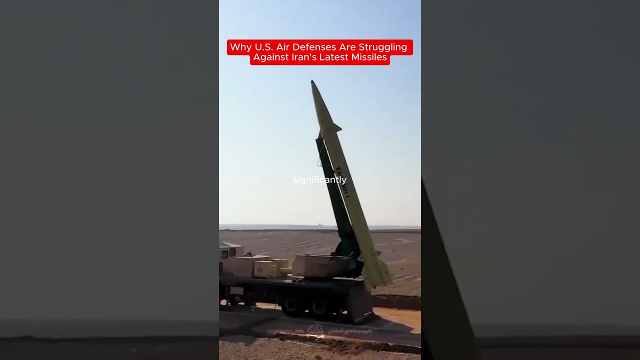 Новая ракетная тактика Ирана бросает вызов системам Patriot и THAAD