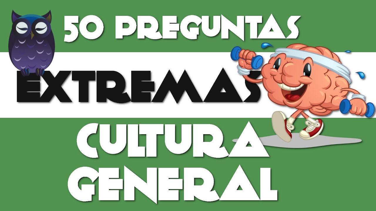 TEST de CULTURA GENERAL ⚠️ Dificultad Media 🥇 Examen / Trivia / Quiz / Saber es Poder 🦉