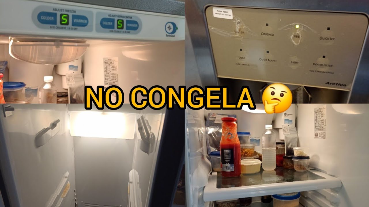 NO CONGELA PSM26LGTD REFRIGERADOR GENERAL ELECTRIC PROFILE 