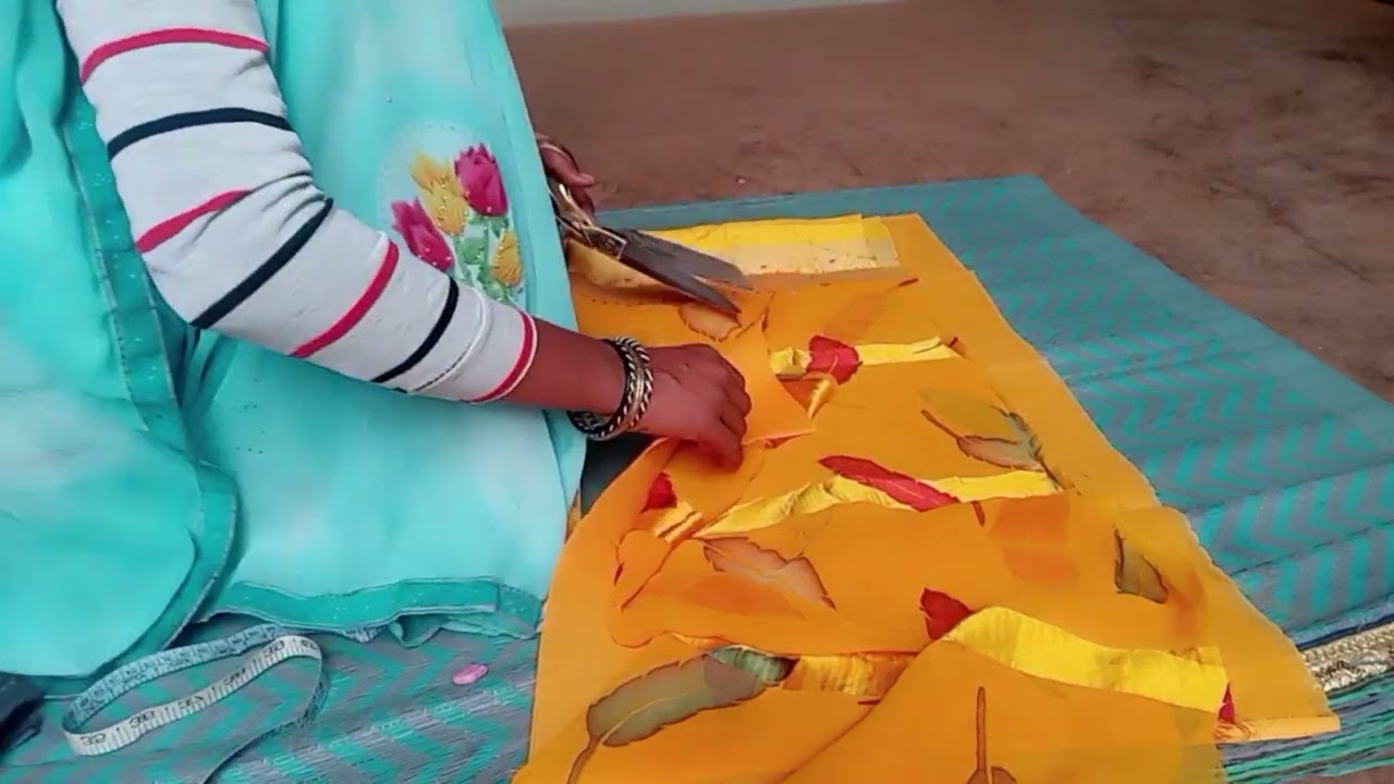 आज मैं ब्लाउज की कटिंग कर रही हूं 🥰 blouse cutting