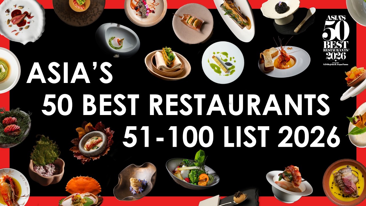 Asia's 50 Best Restaurants: The 51-100 List