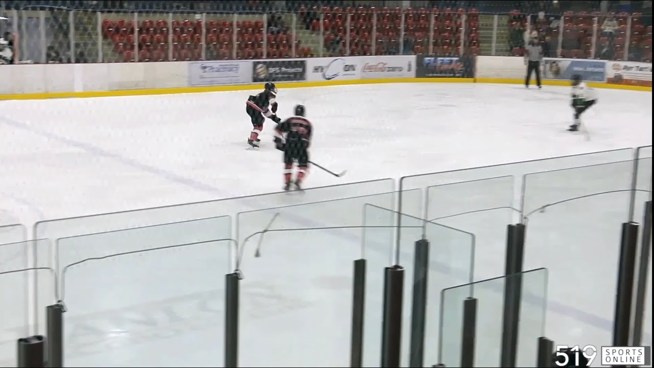 GOHL - Pelham Panthers против Ayr Centennials