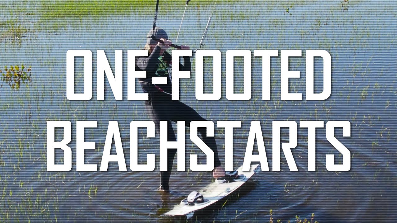 One-Footed Beachstarts | Kiteboarding Tutorial by advakite.com