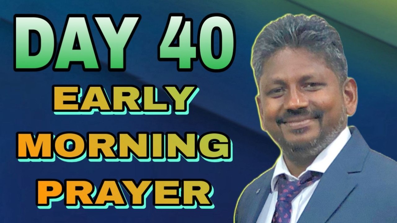 41 DAYS FASTING AND PRAYEA DAY 40 MORNING | 07-03-2026 | #SILOAMNERKUNRAM #LIVE