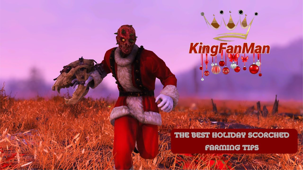 Fallout 76: The Best Holiday Scorched Farming Tip!!