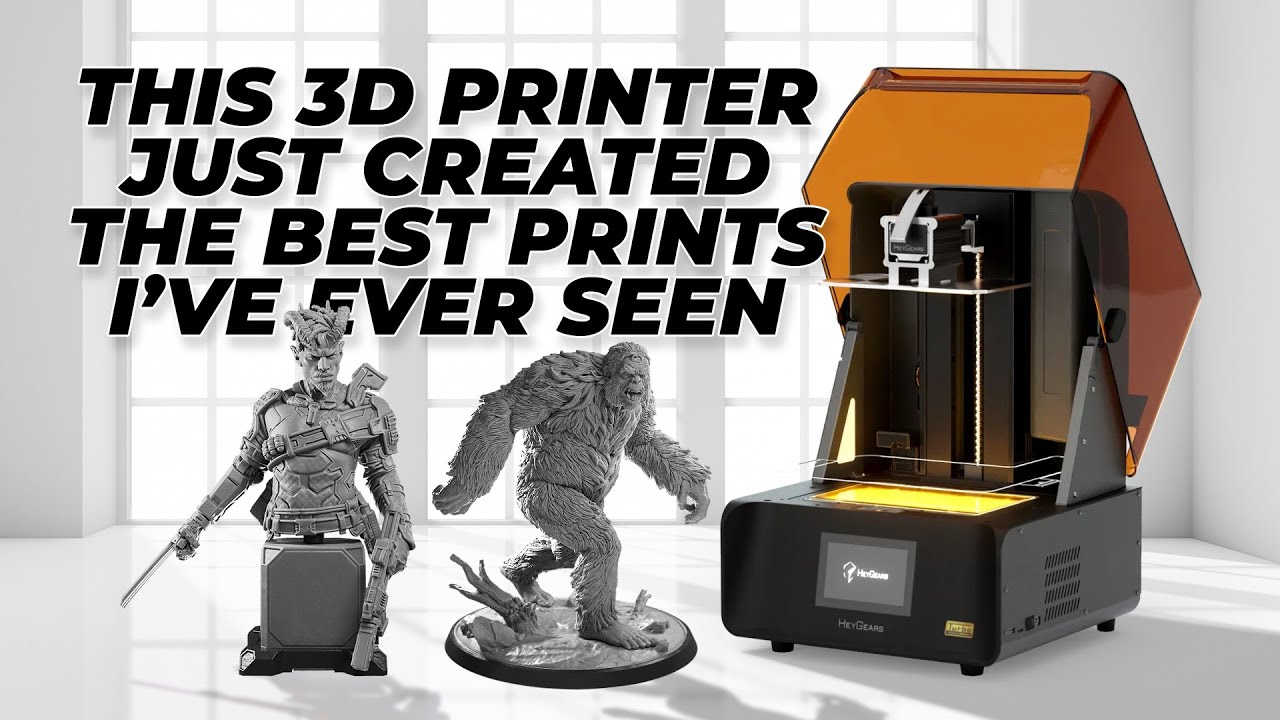 This 3d Printer Just Gave The Best Results I have EVER Seen. It's The HeyGears Ultracraft RS Turbo.