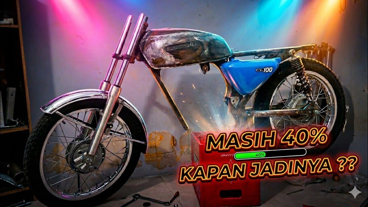 GAK SABAR BAGAIMANA JADINYA ? ADA SARAN TEMAN TEMAN? (cb suti gen II) #metalcilik 