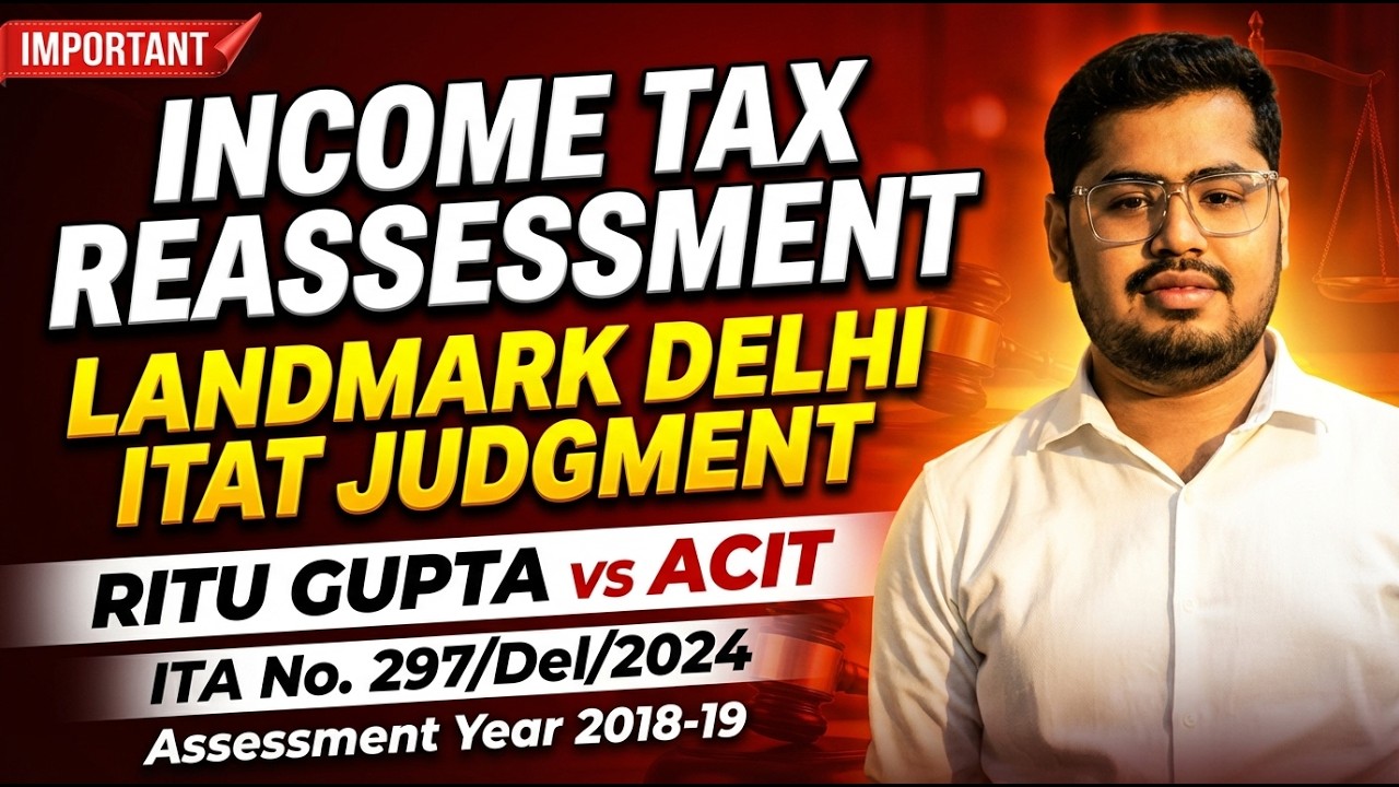 Income Tax Reassessment EXPOSED 🔥 | Can AO Add New Issue? | Section 148A, 147, 69A Explained