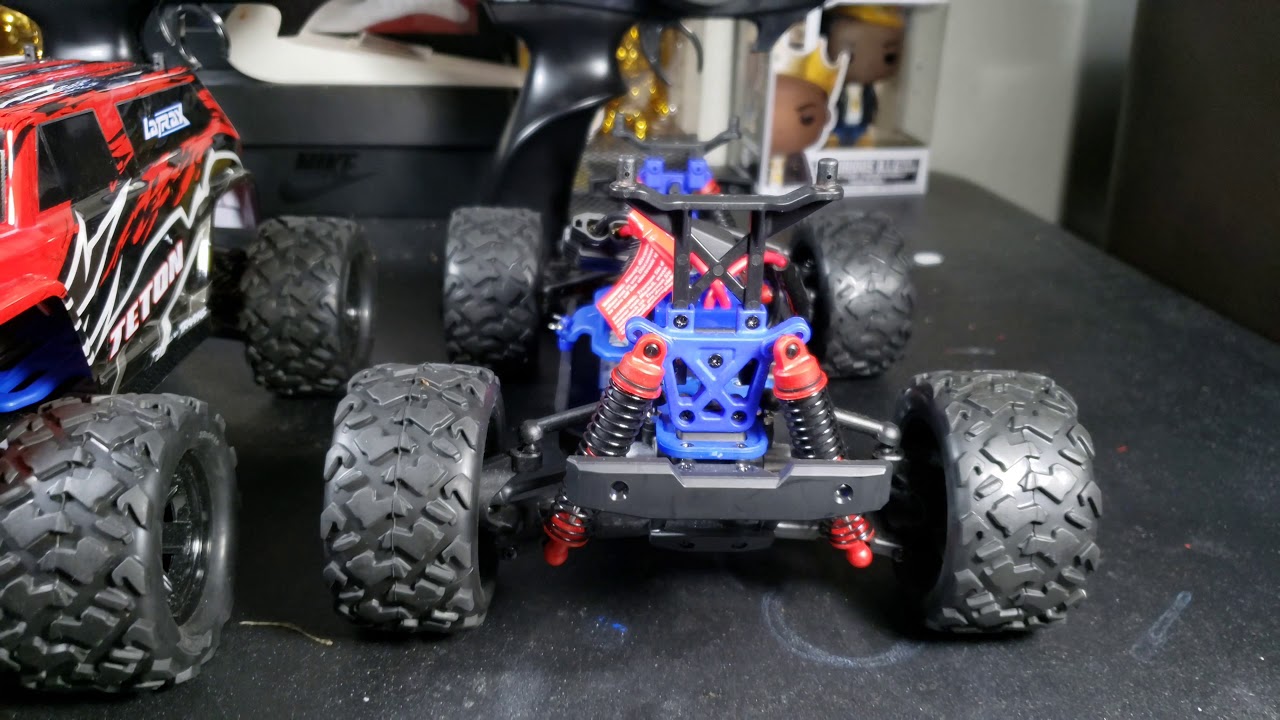 Lower or Raise a Latrax Teton.. stock suspension