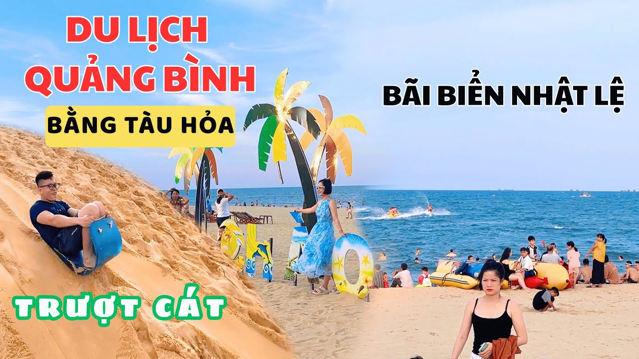Review chi tiết DU LỊCH QUẢNG BÌNH 3 NGÀY 2 ĐÊM || BÃI BIỂN NHẬT LỆ - TRƯỢT CÁT