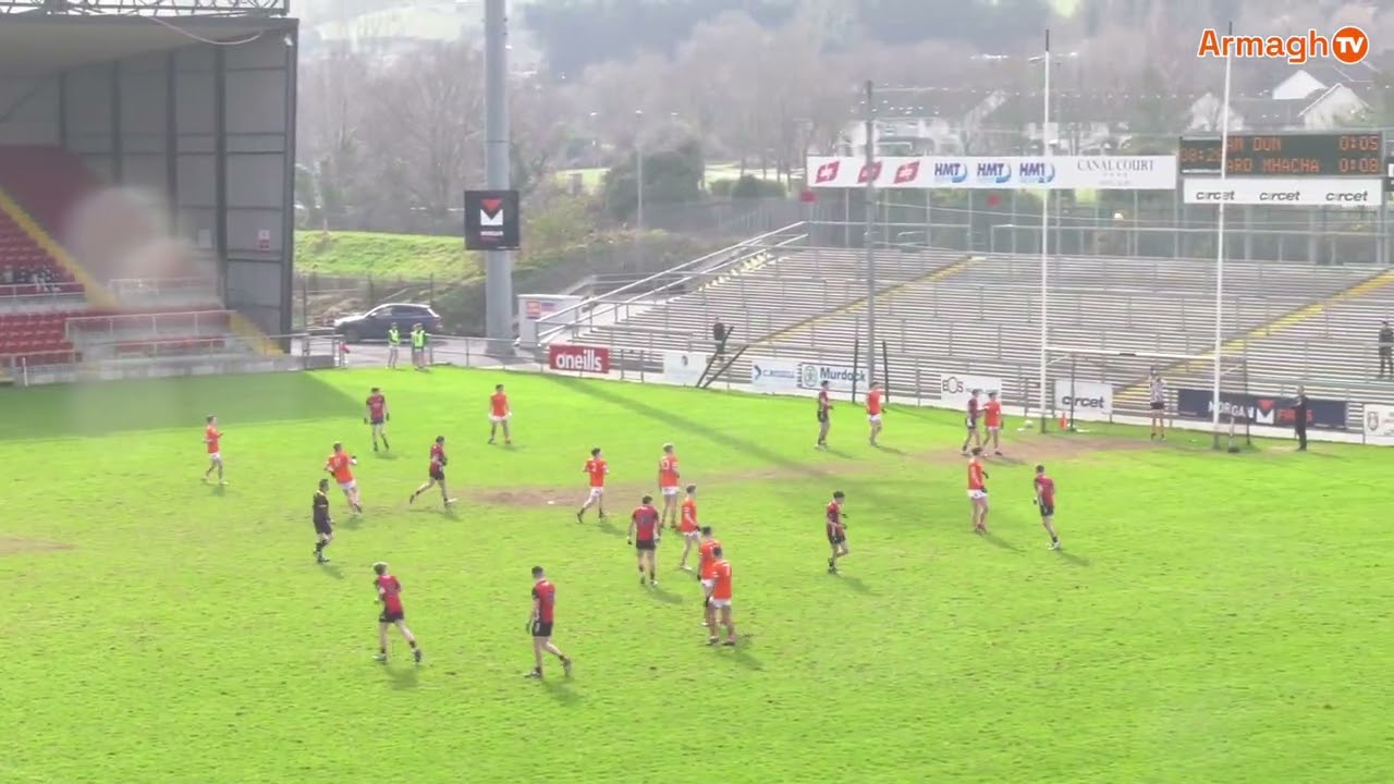 Ulster Minor League Highlights - Armagh v Down and interview with Armagh Minor Manager