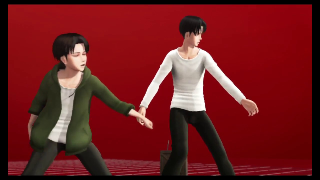 【進撃のMMD】ヒビカセ(リヴァイ少年と兵長)