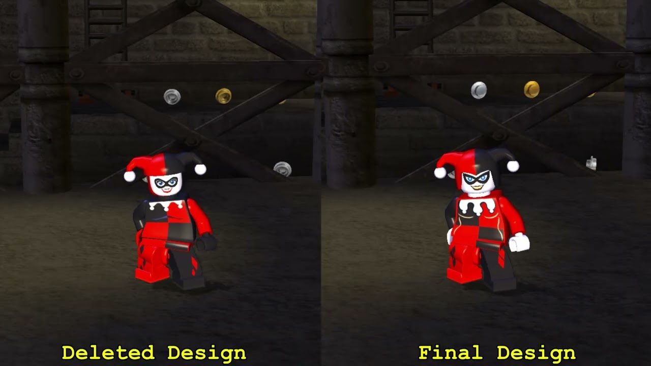 LEGO Batman The Videogame - Unused and Unplayable Characters Compilation
