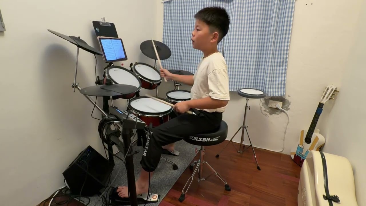 爵士鼓-魏嘉瑩 我把眼淚當汽水