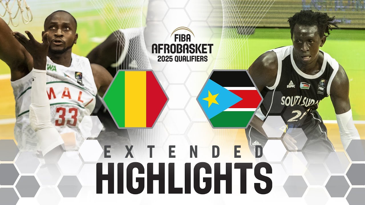 Mali 🇲🇱 v South Sudan 🇸🇸 | Extended Highlights | FIBA AfroBasket 2025 Qualifiers