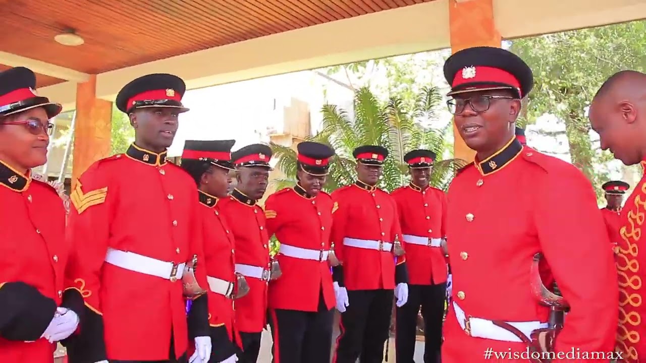 Military Wedding Morning Decorum @DianahKamandeHSC weds Samson Waweru.