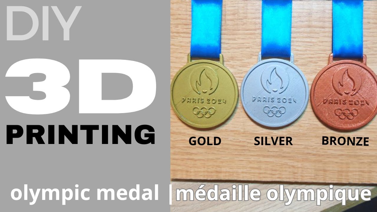 DIY 3D printing medal | médaille imprimé en 3D