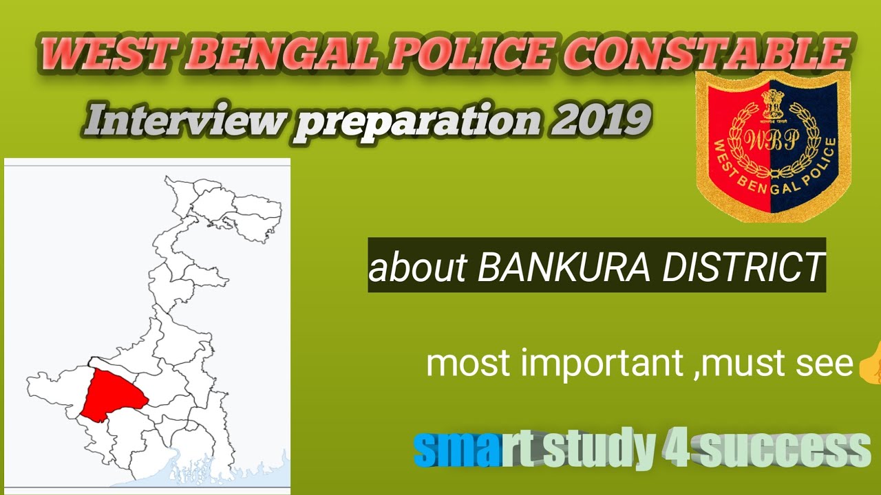 Wbp interview preparation(2019)for BANKURA  DISTRICT//about BANKURA district Gk//