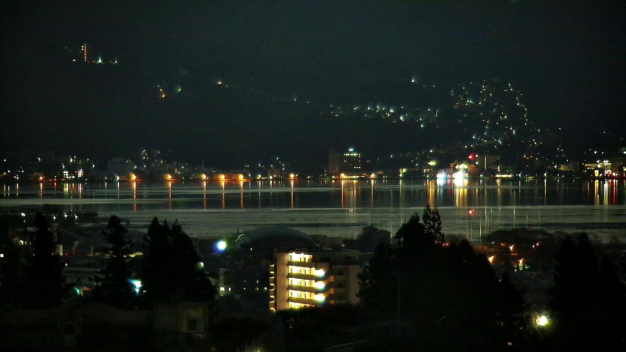 4K【LIVE】諏訪湖八ヶ岳ライブカメラ2　信州　諏訪盆地　 自動巡回  PTZ Live stream in Lake Suwa Nagano Japan